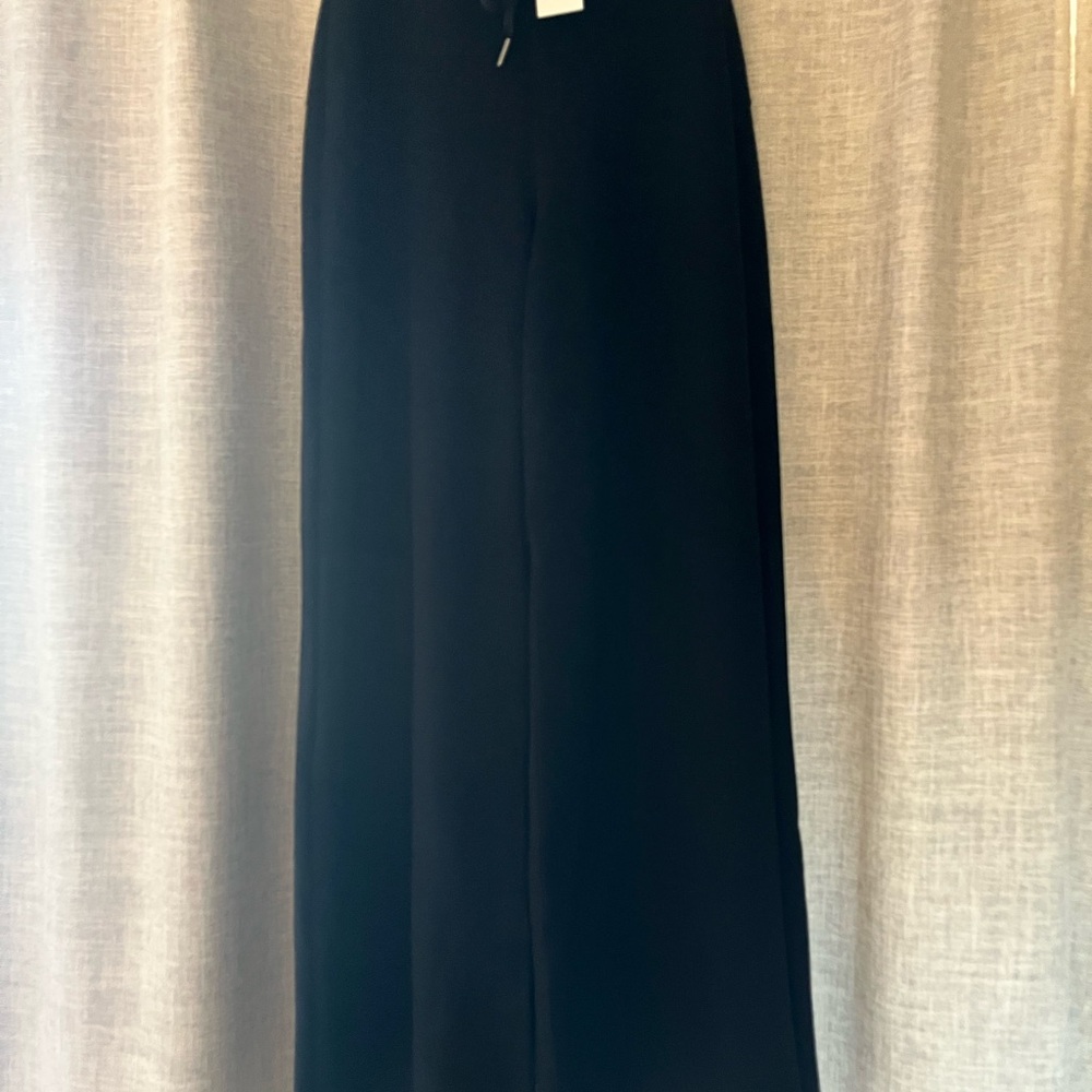 SPANX Air Essentials Very Black Wide Leg Pants